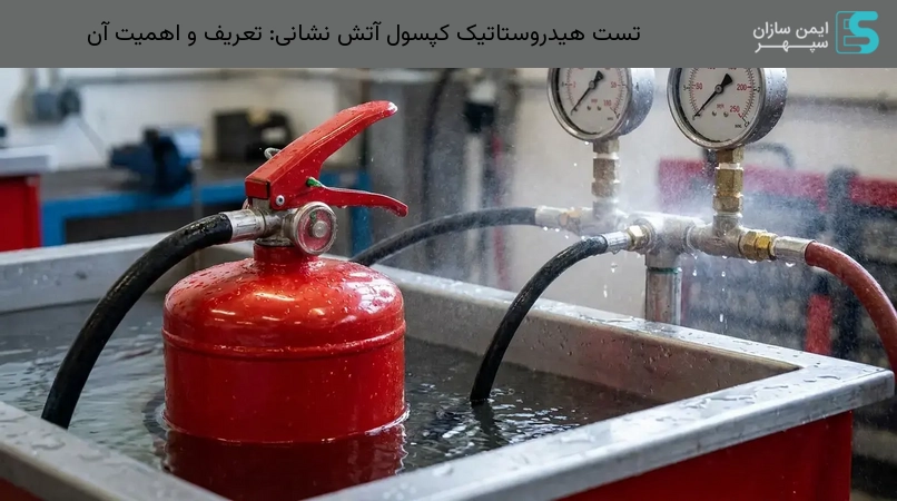 تست هیدروستاتیک کپسول آتش نشانی: تعریف و اهمیت آن