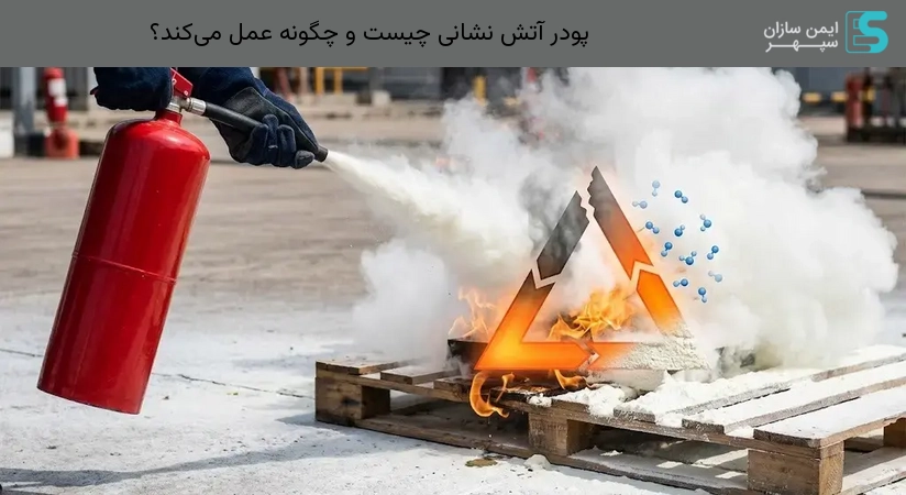 پودر آتش نشانی چیست و چگونه عمل می‌کند؟