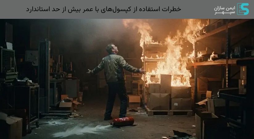 خطرات استفاده از کپسول‌های با عمر بیش از حد استاندارد