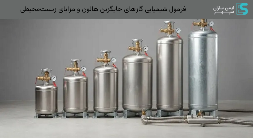 فرمول شیمیایی گازهای جایگزین هالون و مزایای زیست‌محیطی