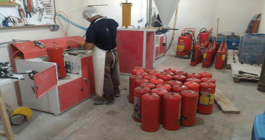 مراکز شارژ کپسول آتش نشانی در تهران