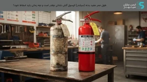 طول عمر مفید بدنه (سیلندر) کپسول آتش نشانی چقدر است و چه زمانی باید اسقاط شود؟